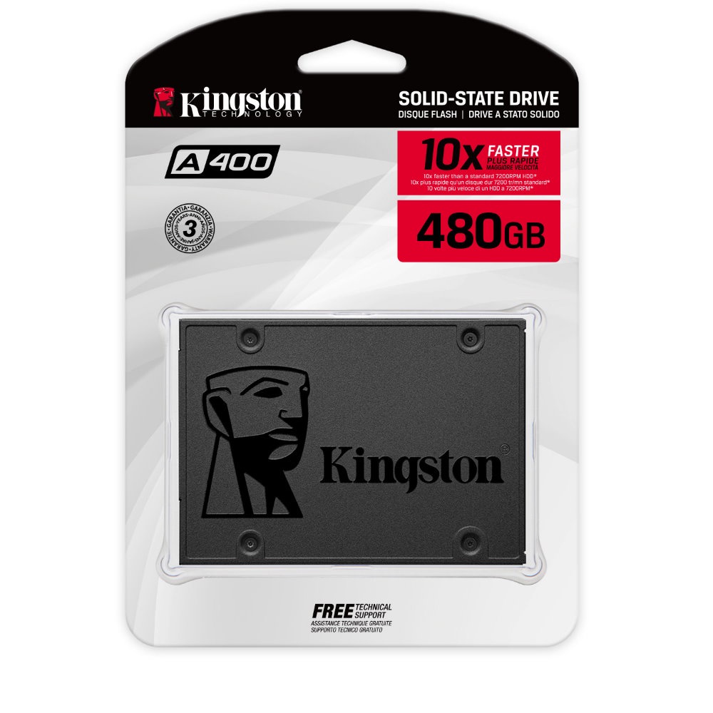金士頓 SA400 A400 480G SSD Kingston A400 固態硬碟