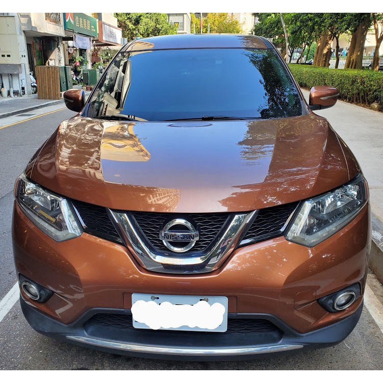 車主 自售  罕見 熱銷款 日產 Nissan X-Trail X-翠 X-翠兒 翠兒 休旅 SUV 峽谷棕 2016