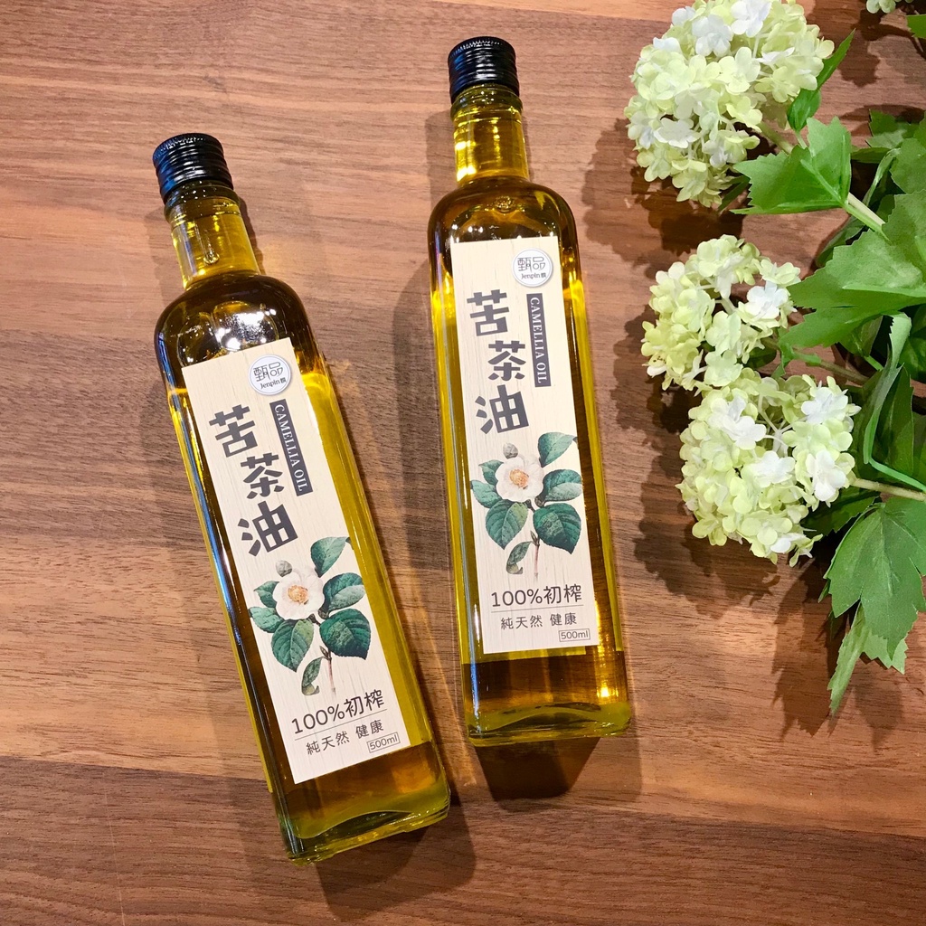 JENPIN饌 苦茶油 500ml/瓶