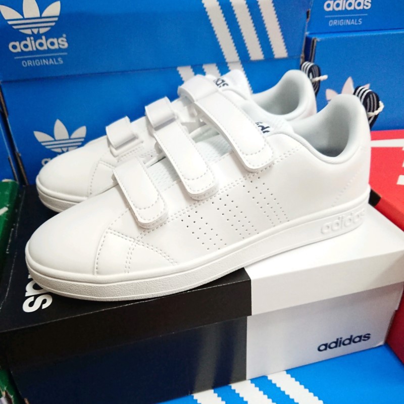 【小八】Adidas NEO VS Advantage Clean valclean2 CMF 魔鬼氈 藍 AW5211