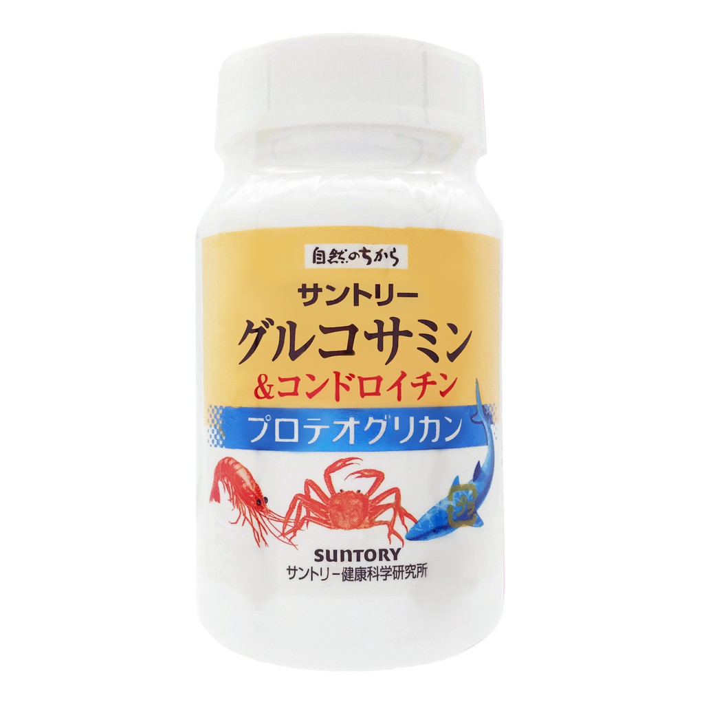 SUNTORY三得利 固力伸 葡萄糖胺+鯊魚軟骨 180錠/瓶 正貨瓶裝 隨身包 任選 現貨 廠商直送