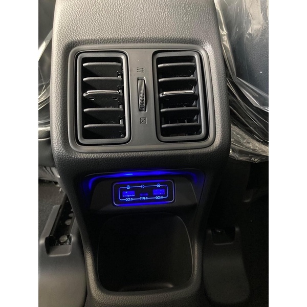 本田 HONDA 2022 HRV FIT4後座USB 充電器 USB充電器