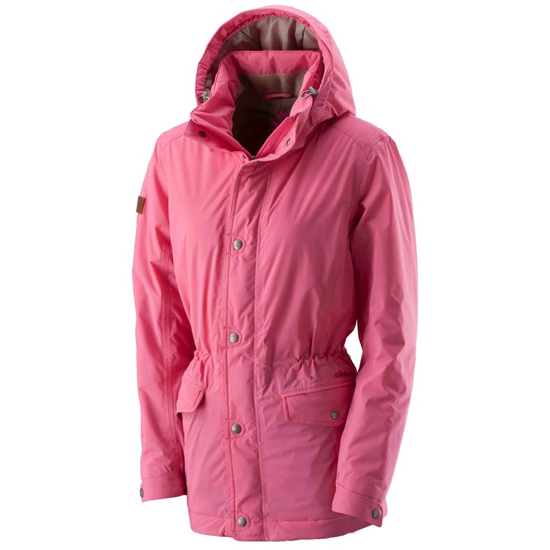 【Wildland 荒野】女款單件式防水PRIMALOFT保暖外套0A22901-28珍珠粉色/雪衣/衝鋒衣/野雁戶外