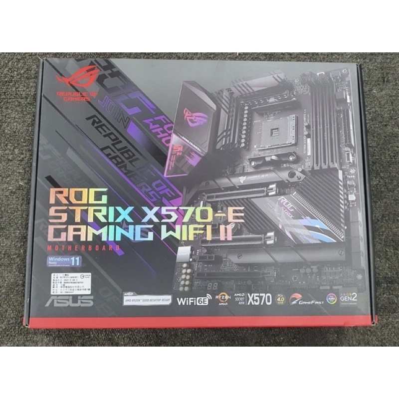 Asus ROG Strix X570-E gaming wifi II( x570 e II、x570s e)