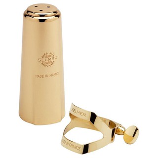 【現代樂器】法國 Selmer Alto Sax 中音薩克斯風 束圈 + 吹嘴蓋