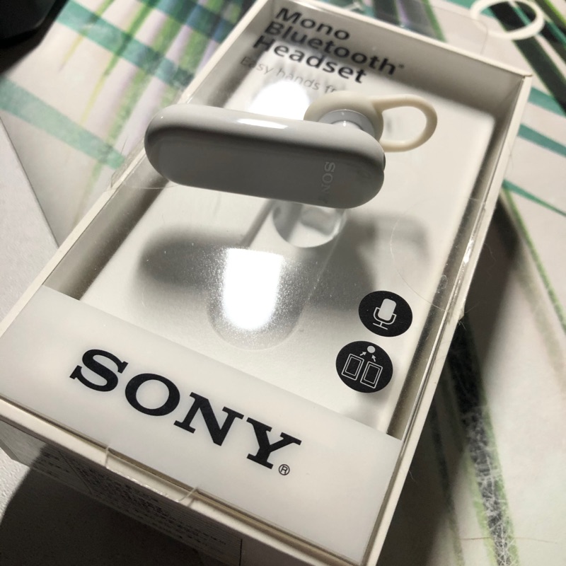 SONY MBH22 藍芽耳機 近全新 便宜賣 白色 一手