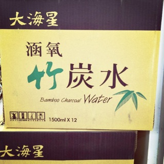 大海星竹炭大水1500ml<1箱12瓶>只送桃園雙北市 任5箱免運