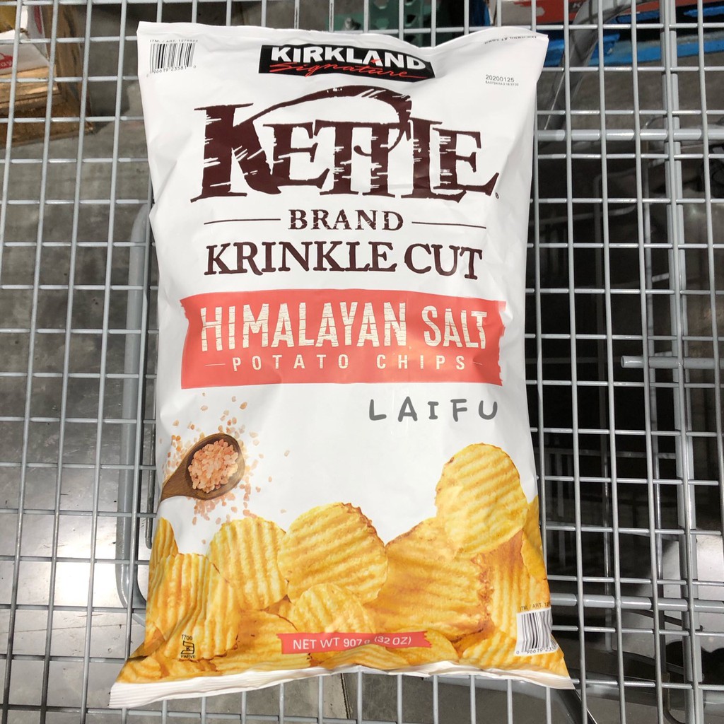 超級便宜 Costco Kirkland 科克蘭喜馬拉雅粉紅鹽洋芋片 1276922 好市多代購 蝦皮購物