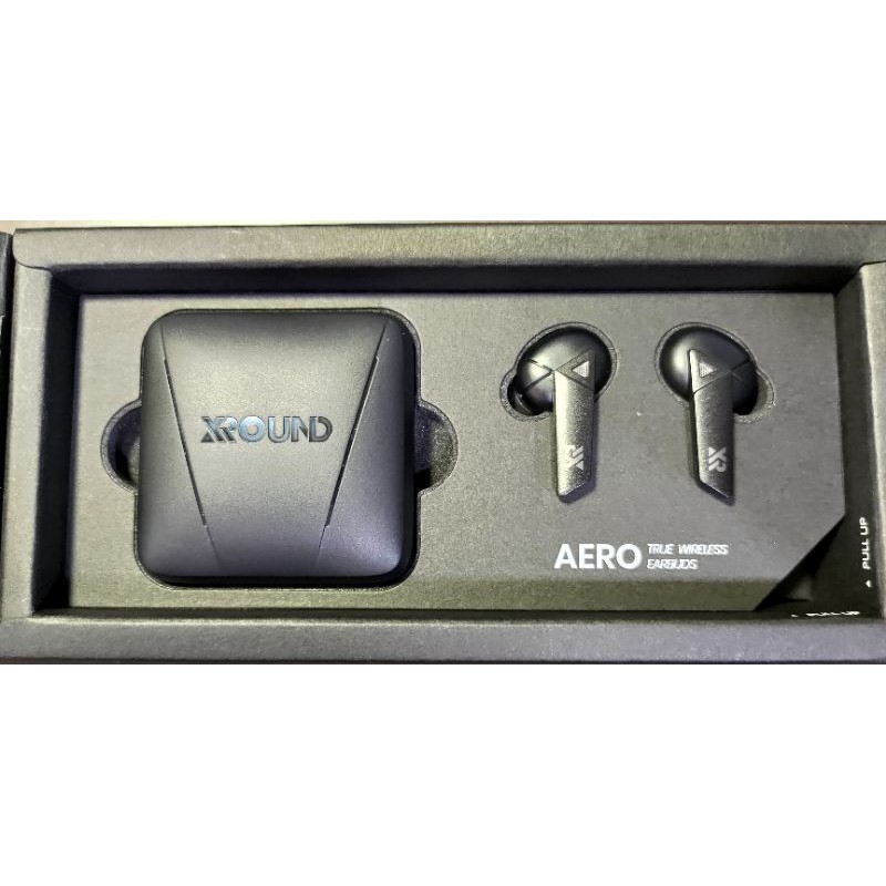 二手 XROUND AERO真無線藍芽耳機+低延遲藍芽發射器 支援SWITCH、PS5 超低延遲 環繞音效