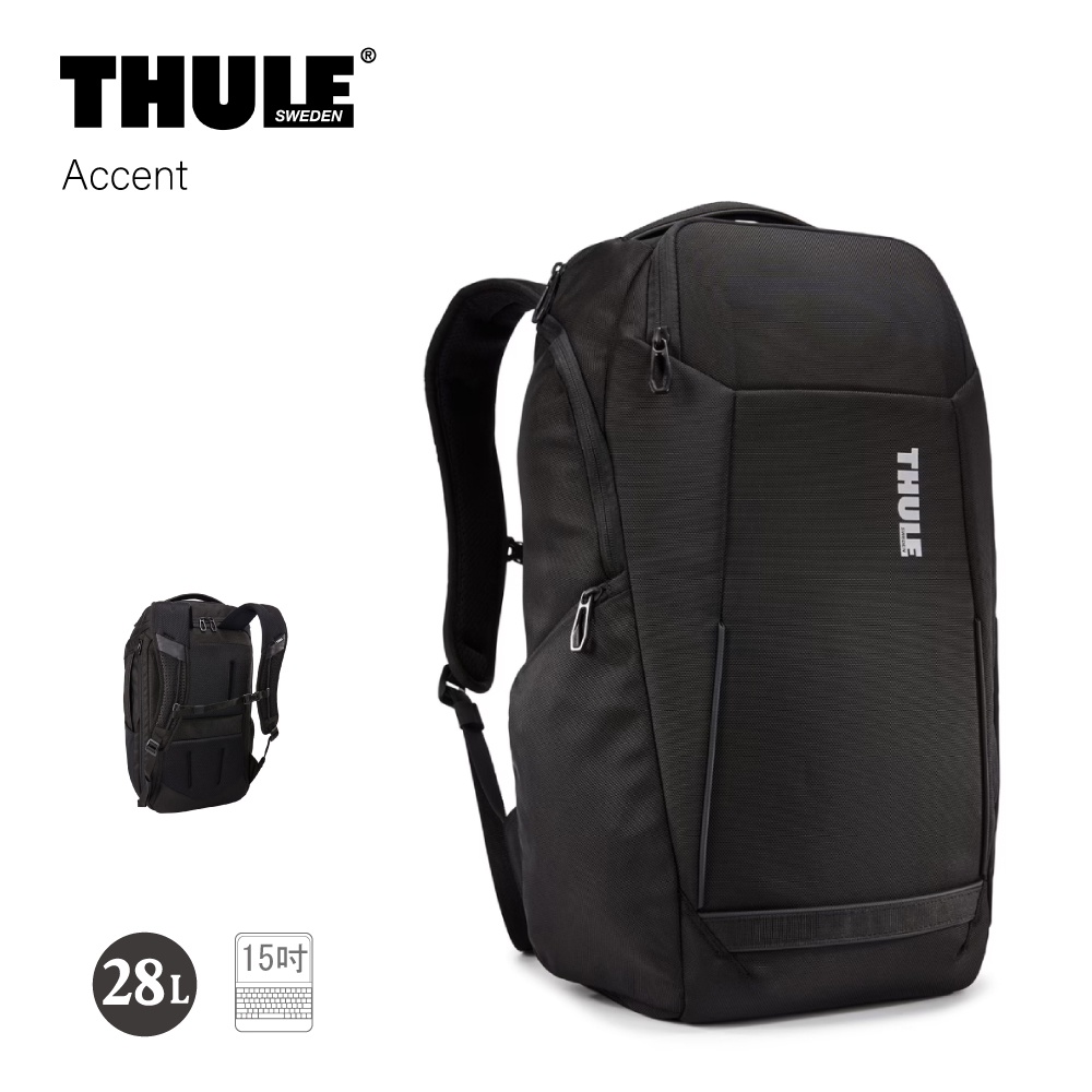 THULE 都樂 28L 後背包 15.6吋 筆電包 TACBP-2216 電腦包 Accent