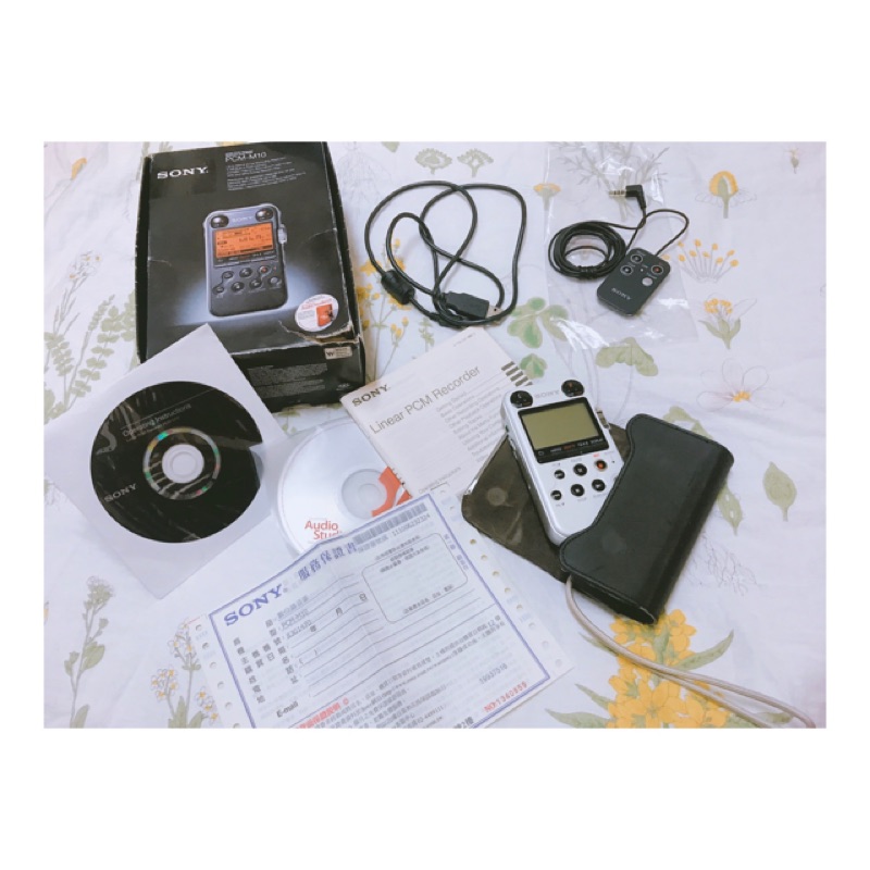 SONY PCM-M10專業級錄音器（內附32G記憶卡+皮套）