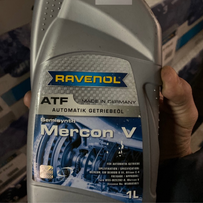 Ravenol 公司貨漢諾威(日耳曼）（私訊優惠中）福特focus馬自達3邱比特五號MV變速箱油