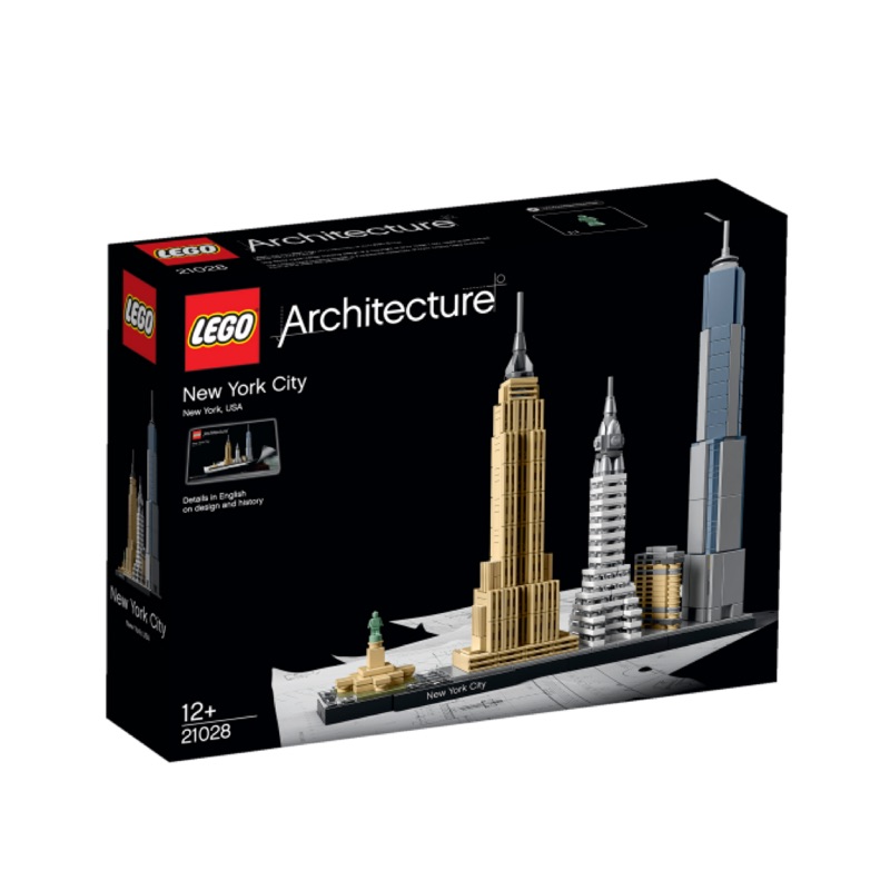 《傑克玩樂高》LEGO 樂高積木 21028 建築 Architecture 紐約市 NewYork city