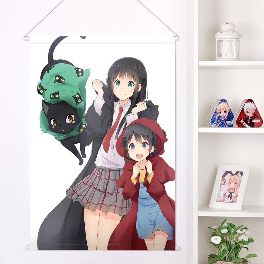 8 24 飛翔的魔女倉木千夏木幡真琴壁畫掛畫動漫周邊cos二次元宅男禮物 蝦皮購物