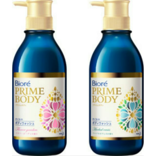 Biore蜜妮 極緻精華油沐浴乳 清新綠蹤 500ml