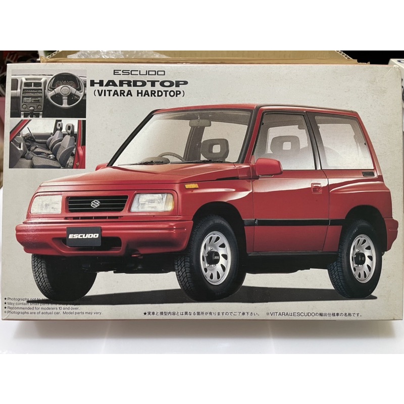 富士美模型車 FUJIMI 1/24 SUZUKI ESCUDO VITARA HARDTOP