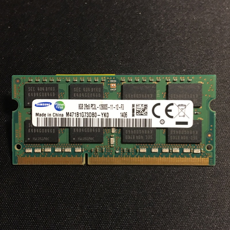 DDR3 1600 8GB 三星 記憶體 筆電 12800S