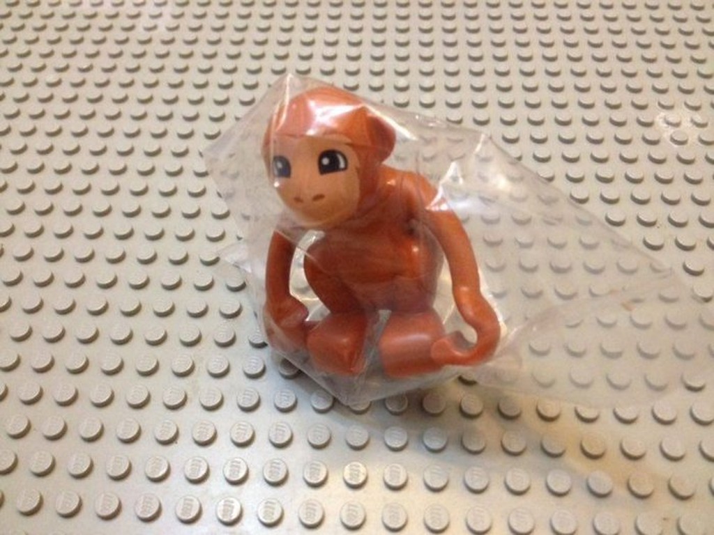 新進盒組未裝袋如圖二【點點小豆】LEGO 樂高積木 DUPLO 得寶 動物 猴子 一個 如圖！