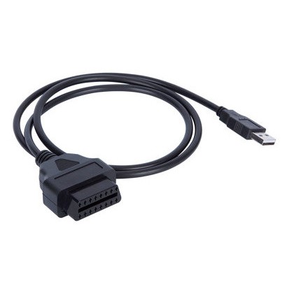 ELM327 USB公-OBD2母(16PIN) v1.5 迷你藍牙/藍芽 故障/油耗 診斷儀/測試儀 (1米)