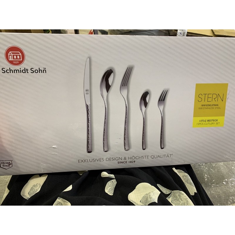 carl schmidt sohn德國15件不銹鋼刀叉餐具組