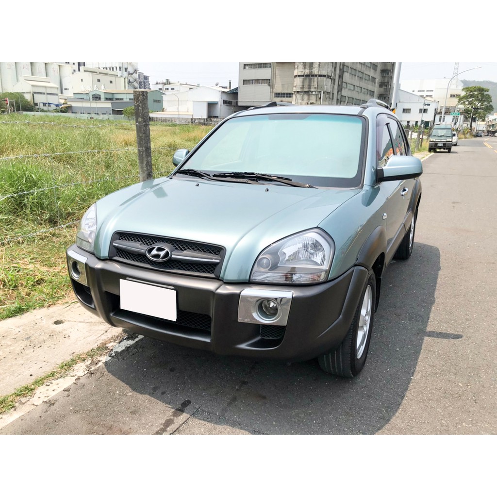 誠售6 5萬 2005 現代hyundai 兔桑sucson 淺藍2 0 五門休旅車省油低稅金二手車代步車 蝦皮購物
