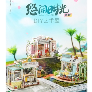 「特價現貨代購」若態若來 DIY小屋 悠閒時光 模型藝術屋