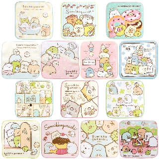 San-X 角落生物 純棉手帕 日本進口 Sumikko Gurashi 方巾 小方巾 毛巾 菲林因斯特