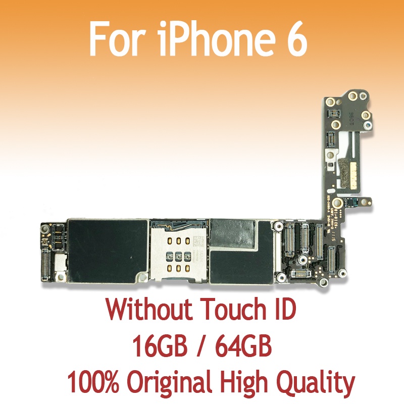 16gb 64GB 128GB 主板適用於 iPhone 6 無指紋無 Touch ID 邏輯板