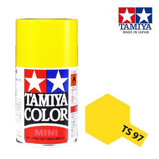 【鋼普拉】現貨 TAMIYA 田宮 模型 噴漆 噴罐 油性漆 #85097 TS97 TS-97 珍珠黃色 100ml