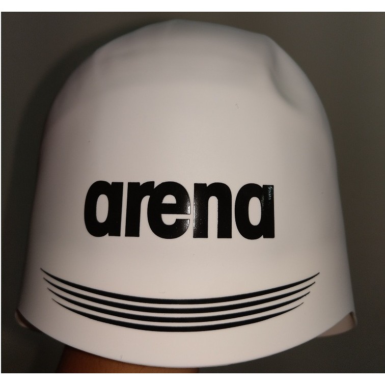 【ARENA+游泳多多】 ARENA  ARN-7400 頂級競賽用 3D 矽膠泳帽 FINA認證 鋼盔帽