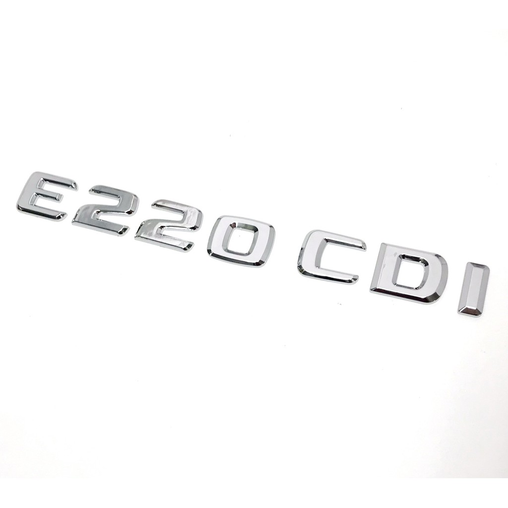 BENZ E220 CDI 字體 字標 車身字貼 後箱字體 字體高度 28mm