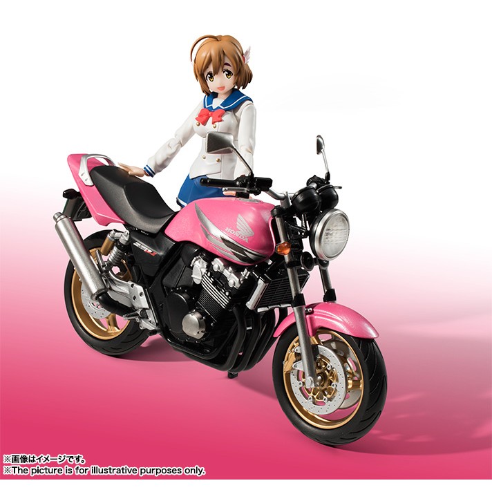 星矢TOY 板橋實體店面  S.H.F SHF 爆音少女 佐倉羽音 校服 HONDA CB400 SUPER FOUR