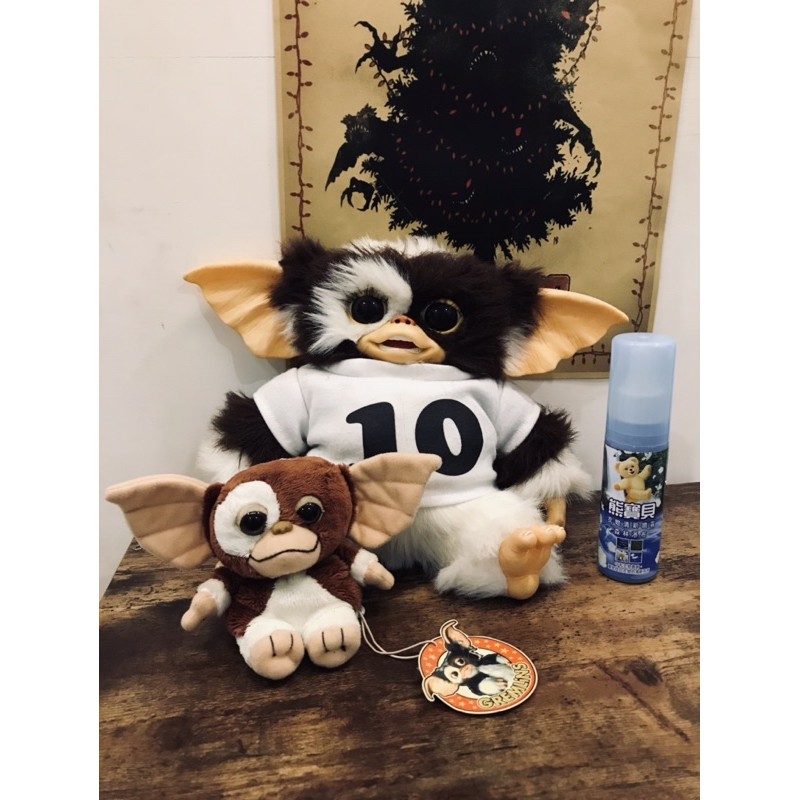 小魔怪Gremlins Gizmo 絕版 限定 娃娃 玩具 玩偶 布偶 絨毛 老品 掛飾 毛絨 公仔 盒裝 美式❤️