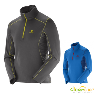 d1choice精選商品館 法國【Salomon】Discovery TR 1/2 Zip Active 男式上衣