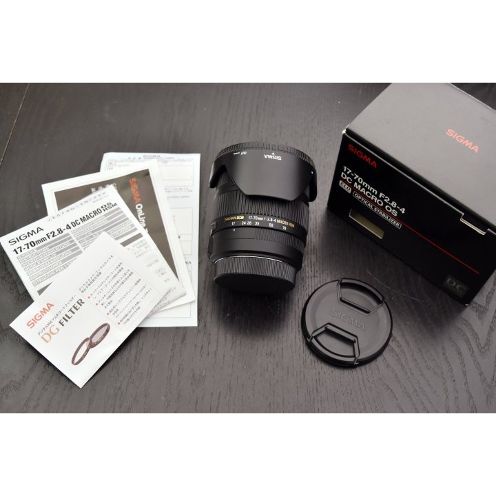 Sigma 17-70mm F2.8-4 DC MACRO OS HSM for Canon 標準 變焦