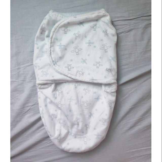 ❤️二手❤️Blankets&Beyond美國正品內刷毛保暖包巾👶🏻