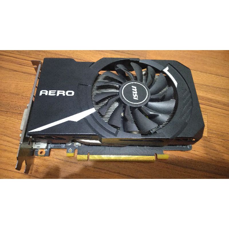 微星 GTX 1060 3G 故障顯示卡