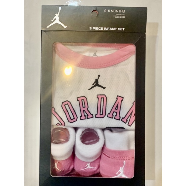 二手Jordan 包屁衣 喬丹包屁衣 寶寶球衣 寶寶喬丹包屁衣組 尺寸70