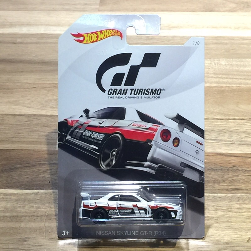 風火輪 HOTWHEELS GRAN TURISMO GT SKYLINE GT-R R34