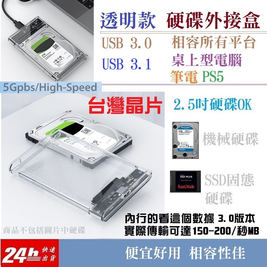 [方舟國際]台灣JMS578/76晶片 USB3.1/USB3.0硬碟外接盒2139U3 2.5吋硬碟外接盒