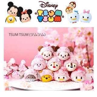 現貨 日本帶回 迪士尼商店 櫻花系列 TSUM TSUM 米奇米妮唐老鴨黛西奇奇蒂蒂小熊維尼屹耳小豬變裝娃娃（s）