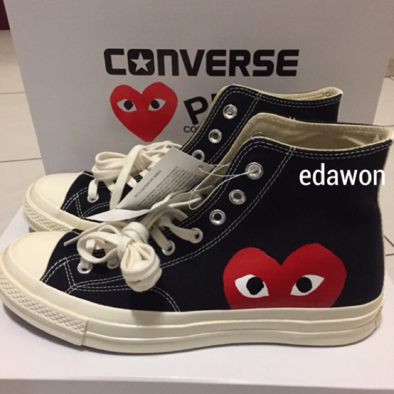 預購 Play Converse chuck taylor 1970 converse cdg 川久保玲帆布鞋