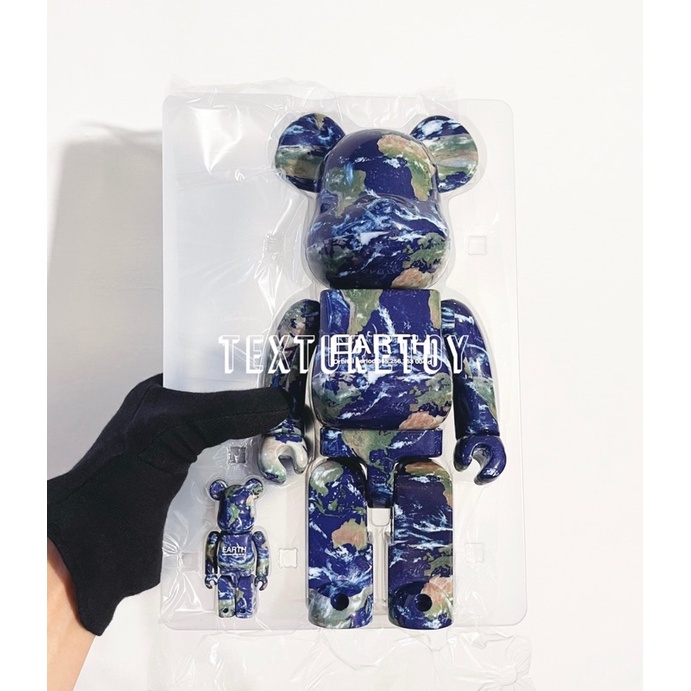 [現貨]🌍BE@RBRICK EARTH 地球 25週年限定 MEDICOM TOY 100%&amp;400%