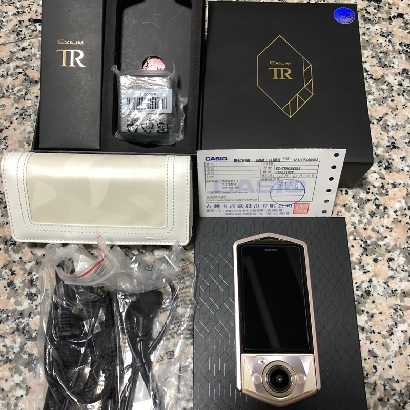 《現貨過保》Casio TR80 二手 全配  無傷 螢幕保貼