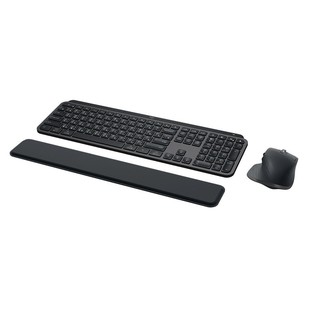 【Logitech 羅技】MX Keys S Combo 無線智能鍵盤滑鼠組合 石墨灰 現貨 廠商直送