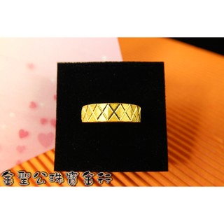 一目惚れの純金 ~ ㊣9999黃金戒指時尚の藝術造型 gold9999 ring 純金戒指 男生金戒