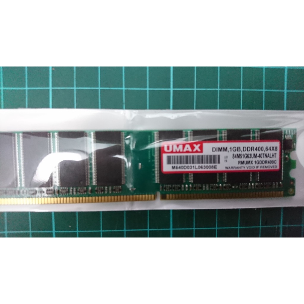 UMAX  DIMM 1GB DDR400 64X8