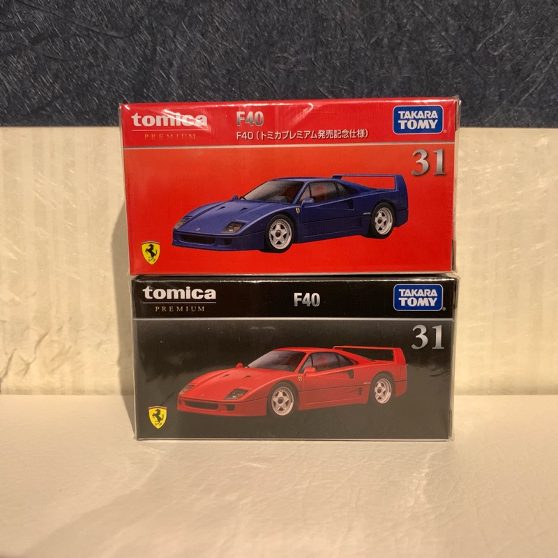 TOMICA TOMY 多美 法拉利 黑盒 Ferrari F40 一般➕初回 日版