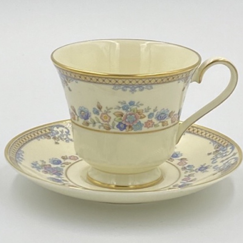 英國Minton 明頓Avonlea精緻骨瓷咖啡 /花茶杯組（7783-4-14-24）200ml