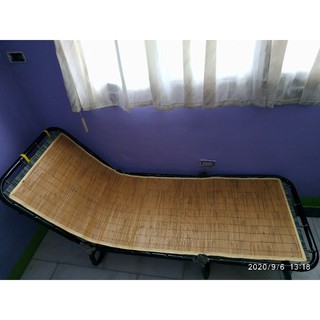 竹蓆萬年床，折疊床，折疊椅